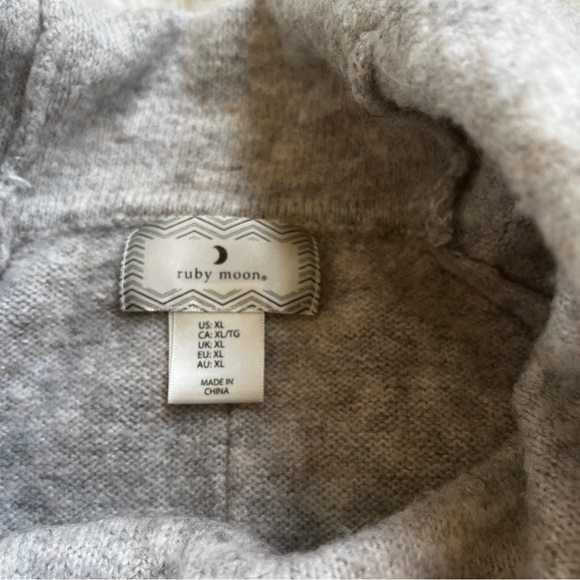 Ruby Moon | Cowl Neck Loose Fit Sweater - Picture 4 of 4